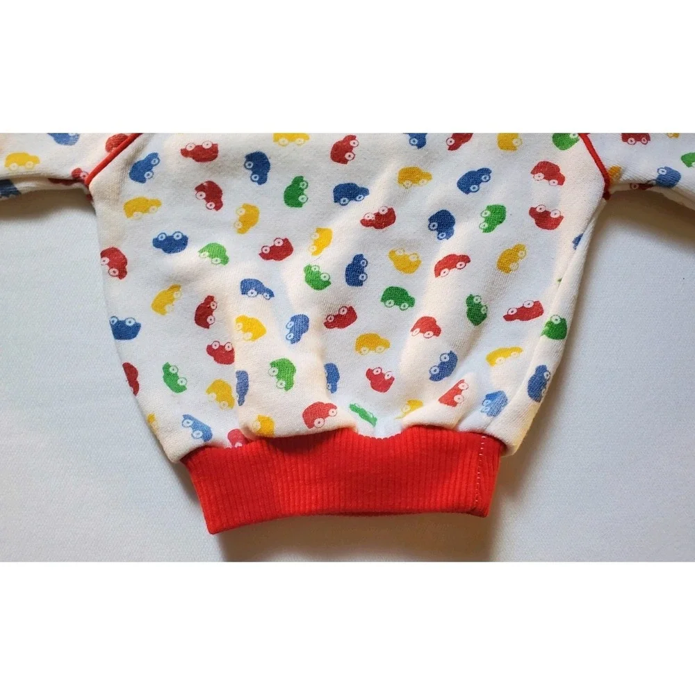 Vintage 80s Disney Baby By Confetti Knits Sweater Size Newborn To 6 Months Stain